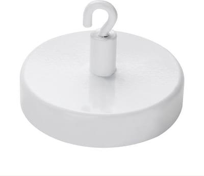 Magneet met haakje - decoratie - 63 mm - 10 stuks