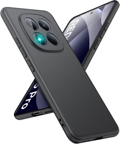 Zwart TPU Hoesje Geschikt voor Xiaomi Redmi Note 15 Pro 4G - Back Cover Case - Lichtgewicht - Ultra Dun - Flexibel - Zacht