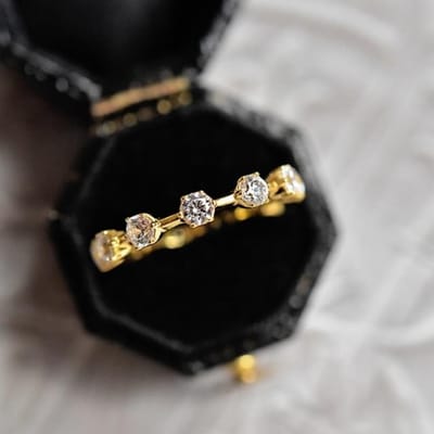Wong Rain 925 Sterling Zilver Gemaakt Moissaniet Edelsteen Trouwring Eenvoudige Persoonlijkheid Partnerringen Fijne Sieraden Groothandel 9 geel