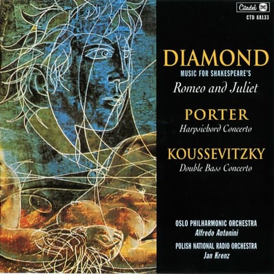 V/A - Diamond: Romeo And Juliet/Porter: Harpsichord Concerto/Koussevitsky: Double Bass Concerto (CD)