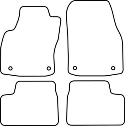 Automatten | Mattenset Opel Astra - H modellen - 2004 - 2010
