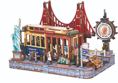 Nook Land – 68084 BK43 – Boekenhoekje – New York – LED verlichting