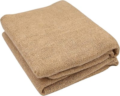 Jute stof 200 x 160 cm - natuurlijk jute - snijbaar en herbruikbaar - ideaal voor DIY projecten - ShopVlot