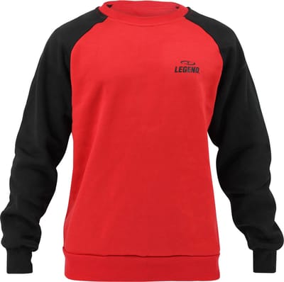 Trui/sweater dames/heren Rood Fleece M