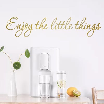 Dailygoods- Veiligheidsstickers - Waarschuwing Niet Inslikken - Muurstick - Decoratiestickers - Ideaal voor Kinderen - Kleur Goud - Waarschuwingstickers