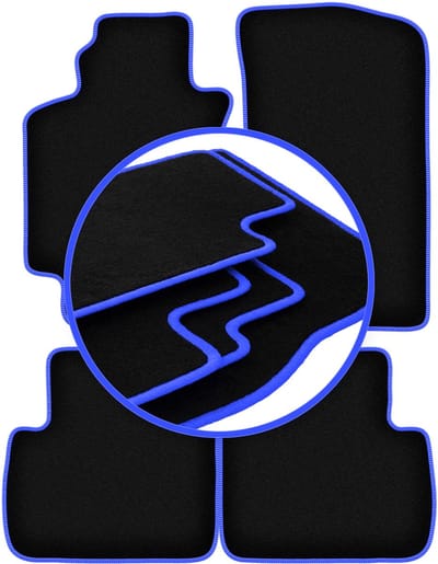 CARLUX-BLUE automatten voor: Toyota Avensis I T22 sedan, stationwagen, liftback, hatchback (1997-2003)