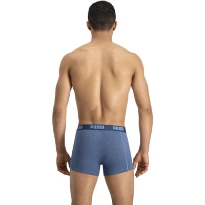 PUMA - Maat XL - Boxershort Heren PUMA BASIC BOXER 2-pack - True Blue