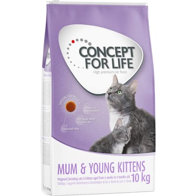Concept for Life Mum & Young Kittens - Verbeterde receptuur! - 10 kg