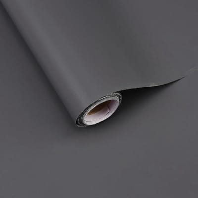 Peel and Stick Wallpaper - Self-Adhesive Removable PVC Wanddecoratie voor Keuken - Bureau en Meubels - Grijs, 60cm x 300cm