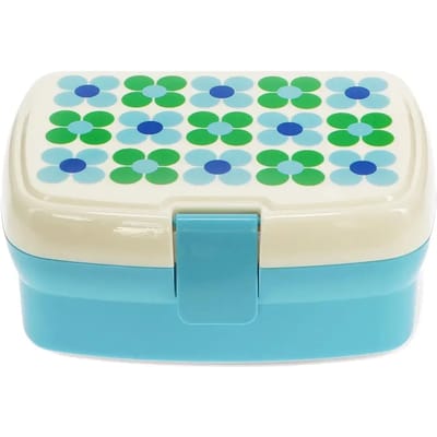 Lunchboxen en andere opbergdozen voor lunch Rex London Blue Daisy With Tray