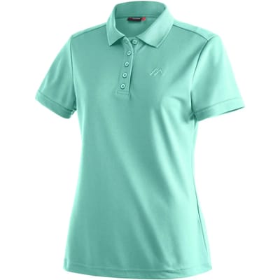Maier Sports Ulrike Korte Mouw Poloshirt Groen 36 Vrouw