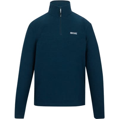 Regatta Heren Thompson Marl Half Zip Fleece Jas (Moonlight Denim)