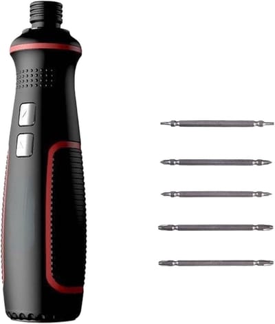Elektrische Schroevendraaier - Mini Tool - Klusjes in Huis - USB Oplaadbaar - 3.6V - Grijs