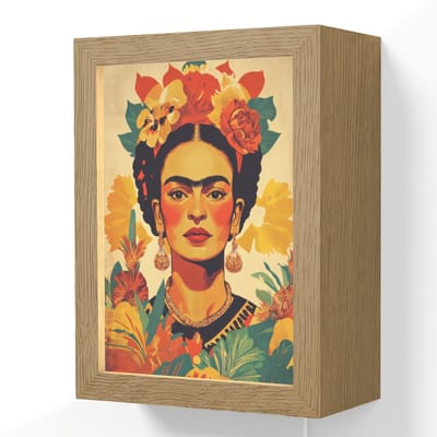 Wandlamp 15x20 cm - Oplaadbaar - Vrouwelijk - Bloemen - Sieraden - Wandlampen binnen woonkamer - Slaapkamer lamp met kabel - Decoratieve nachtlamp - Vloerlamp snoer