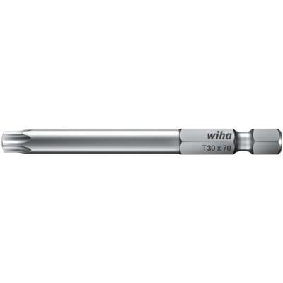 Wiha 10376 7045-01 T20x70 TX-bit Aandrijving: 1/4 (6,3 mm) Uitvoering: TX TX 20 70 mm