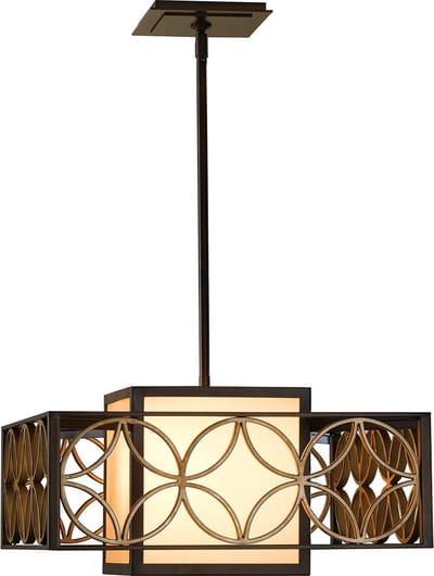 Bohemian Wandlamp - Steady Lighting - Metaal - Bohemian - E27 - L: 16.9cm - Voor Buiten - Woonkamer - Eetkamer - Brons