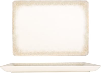 Kütahya Porselen Serveerschaal - Glow - Porselein - 30x22 cm - set van 2
