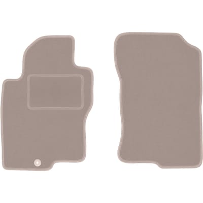 Beige velours vloermatten voor: Nissan Pathfinder R51 SUV (2005-)
