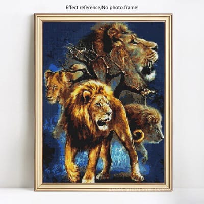 5D bricolage diamant peinture Animal loup pleine ronde broderie vente strass photo 20X30 gray