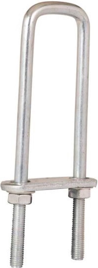 U bout M10 met strop 180 x 43 mm - verzinkt