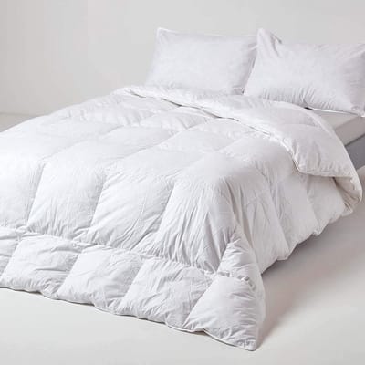 Homescapes Extra Warm Donzen Winterdekbed 200x200 cm – Eendendons & Veren – Warmteklasse 1 – OEKO-TEX® & RDS Gecertificeerd