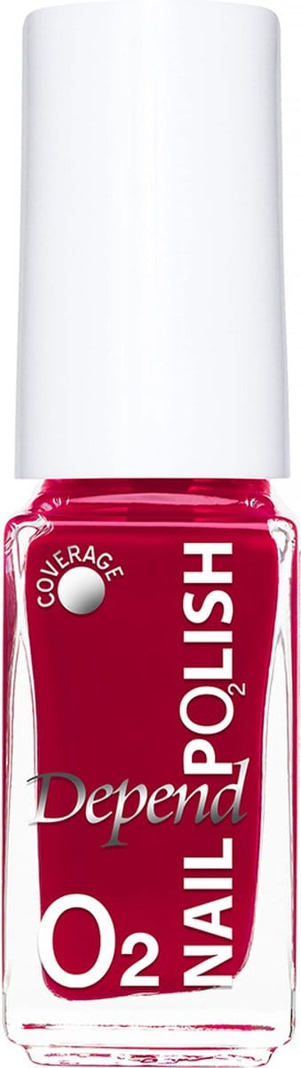 DependCosmetics|O2|Rood/roze|715|Nailpolish|Nagellak|