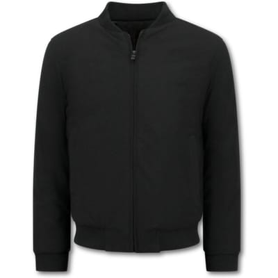Zomerjas Heren - Nette Bomberjack Heren - Baseball Jacket - Tussenjas Heren - 8862 - Zwart