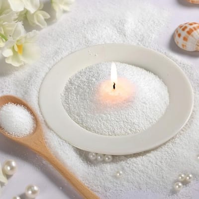 Candle Making Set met 500g Witte Paraffine Was en 20 Wicks voor DIY Kaarsen en Decoratieve Creaties