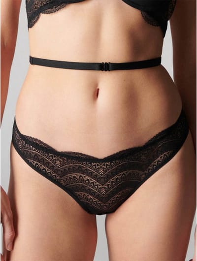 Simone Pérèle Karma Slip Zwart 2