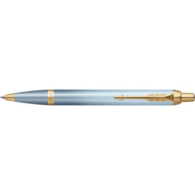 Parker IM Writing Rituals | Balpen | Turquoise afwerking met kleurverloop en Gouden detail | Medium punt | Blauwe inkt | met Geschenkdoos