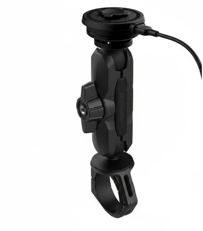 Pro Ball motorfiets stuur telefoonhouder + Rokform motor draadloze oplader met trillingsdemper