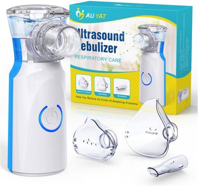 AU YAT Aerosoltoestel - Vernevelaar - Inhalator voor Volwassenen & Kinderen-oplaadbaar-Helpt tegen luchtwegaandoening