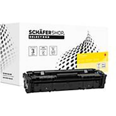 Toner Schäfer Shop Select, compatibel met HP 207X (W2213X), originele chip van fabrikant, ca. 2450 DIN A4 pagina's, magenta