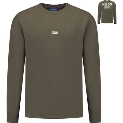 Loose fit sweatshirt van puur katoen, model 'NAVIU'
