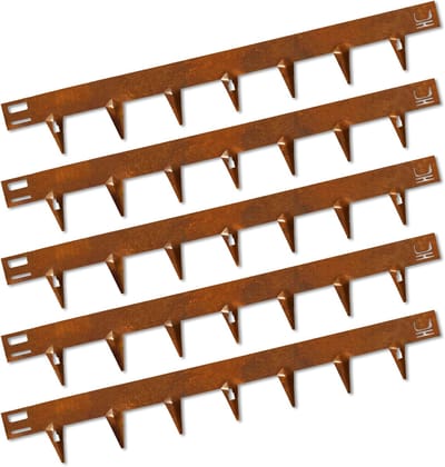 Core Edge - Cortenstaal borderrand - 5 x 1m