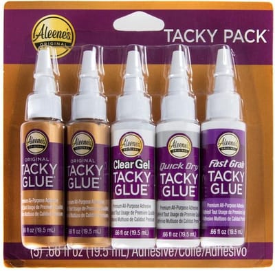 Aleene's - Tacky Glue - 4 varianten - per 5 verpakt.