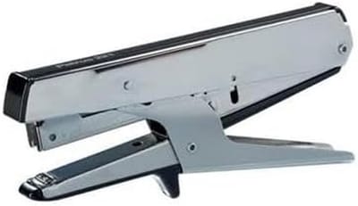 Metaal nietmachine - Nietapparaat klem - Papier vastzetten - Veiligheidsschakelaar - 20 vel capaciteit - Chroom
