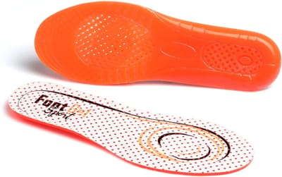 Footgel inlegzolen MultiSport - Sinaasappel geur - Oranje