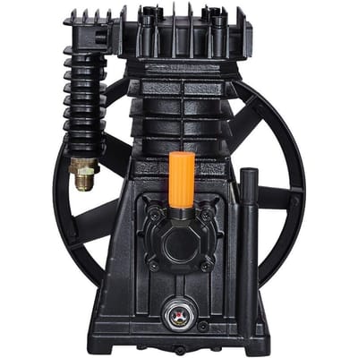 Luchtcompressor Pompkop 3PK 5,8CFM @ 90PSI Twee Cilinder Zuigerpompkop