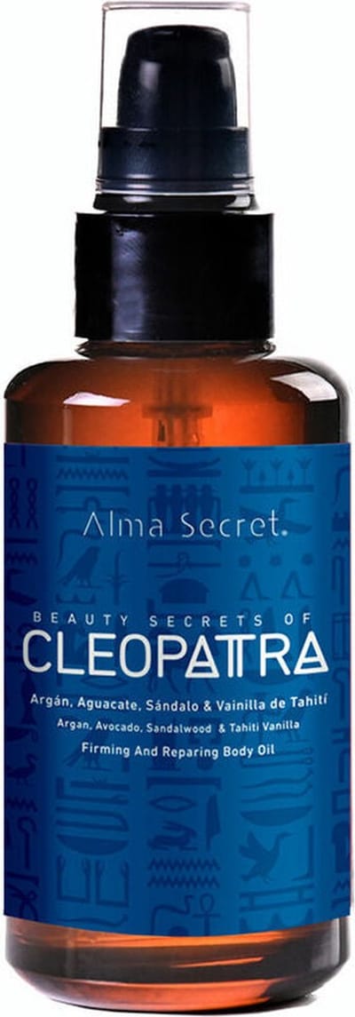 ALMA SECRET - Huile raffermissante Cléopâtre 100 ml de huile bleu