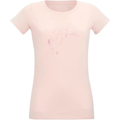 Dames T-shirt met korte mouwen en grafische print