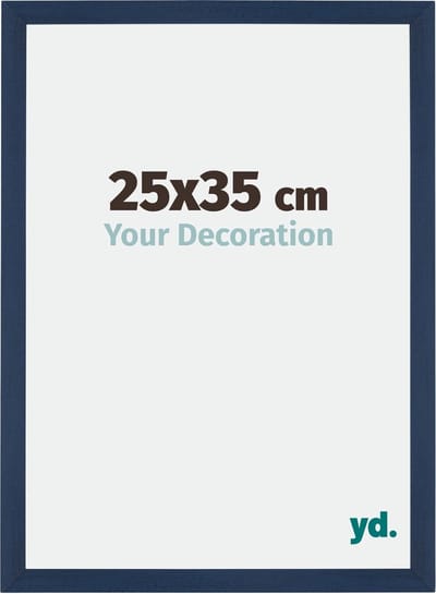Your Decoration - Fotolijst 25x35 cm - MDF - Donkerblauw Geveegd - Mura