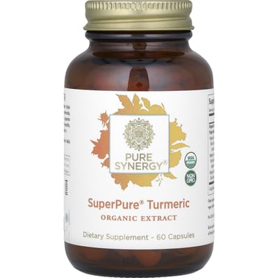 Pure Synergy, SuperPure Turmeric Extract, 60 Capsules