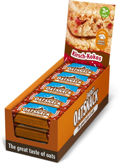 Energy OatSnack Energy OatSnack Bar (15x65g) Cherry-Coconut - Repen - Energie repen