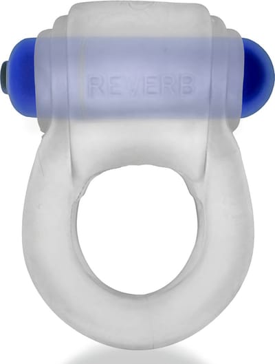 Hünkyjunk - Revring - Vibrerende Cockring - Transparant