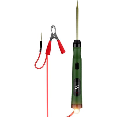 Outils de Diagnostic de voiture à affichage numérique Portable, sonde crayon détecteur réparation automobile à domicile Ahop vert foncé
