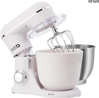 RFWR® Krachtige Keukenmachine met 10 Snelheden en 2 Mengkommen - 4.5L & 5L
