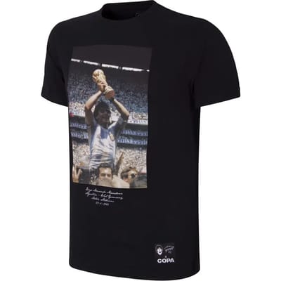Argentinië 1986 Wereldkampioenschap T-shirt Copa Maradona X Célebration