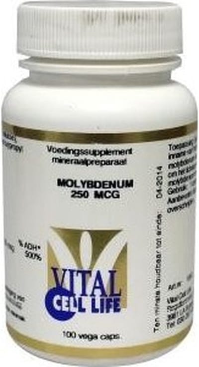 Vital Cell Life Molybdenum 250 mcg