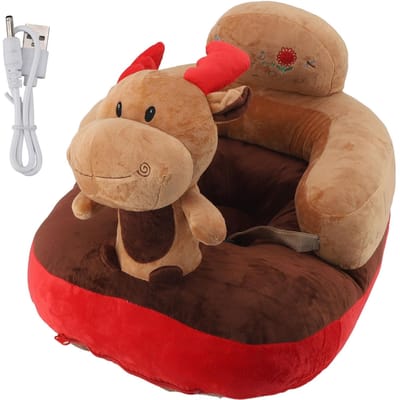 Siège de soutien pour bébé, canapé en peluche douce, confortable, angles réglables, fonction Bluetooth, siège bébé
